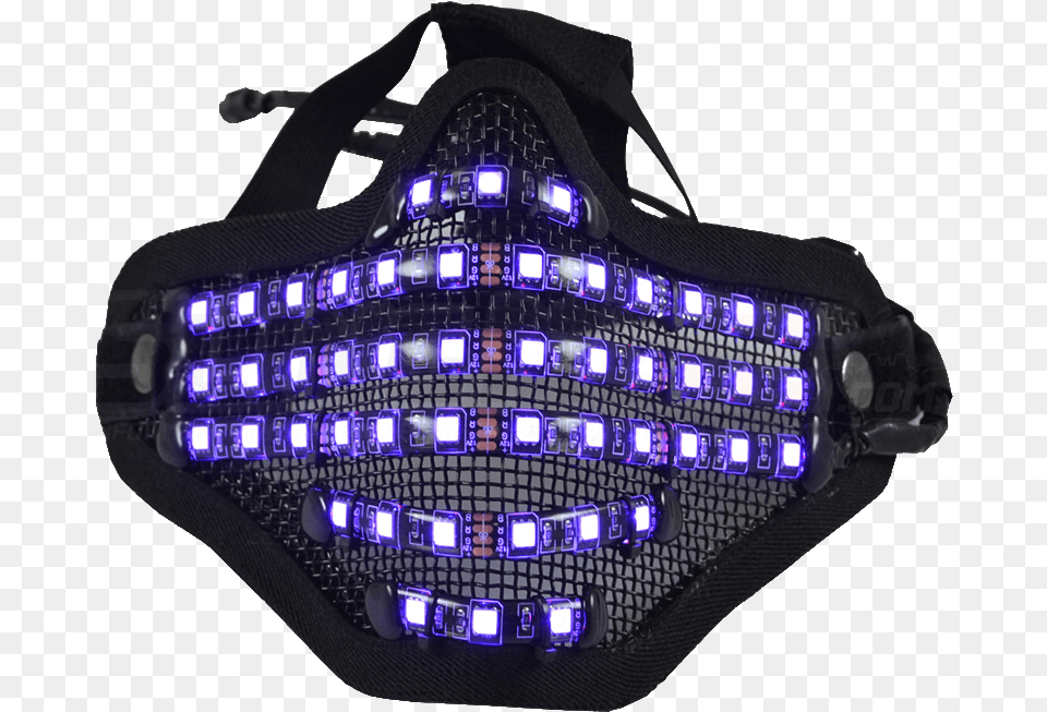 Bionic Led Face Mask Motorcycle Face Protection, Car, Transportation, Vehicle, Accessories Png