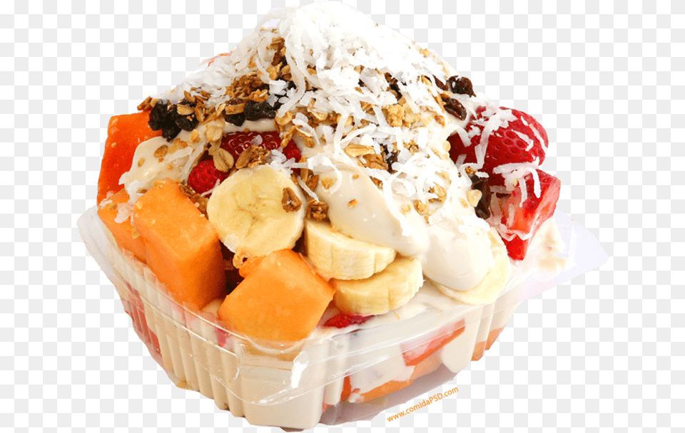 Bionico 1000 Ideas About Mexican Fruit Salads Bionico Fruit, Cream, Dessert, Food, Ice Cream Free Png Download