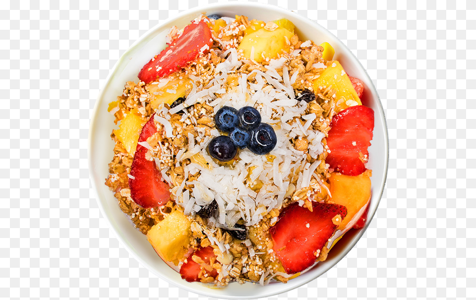 Bionicobowl Strawberry, Food, Berry, Blueberry, Fruit Png
