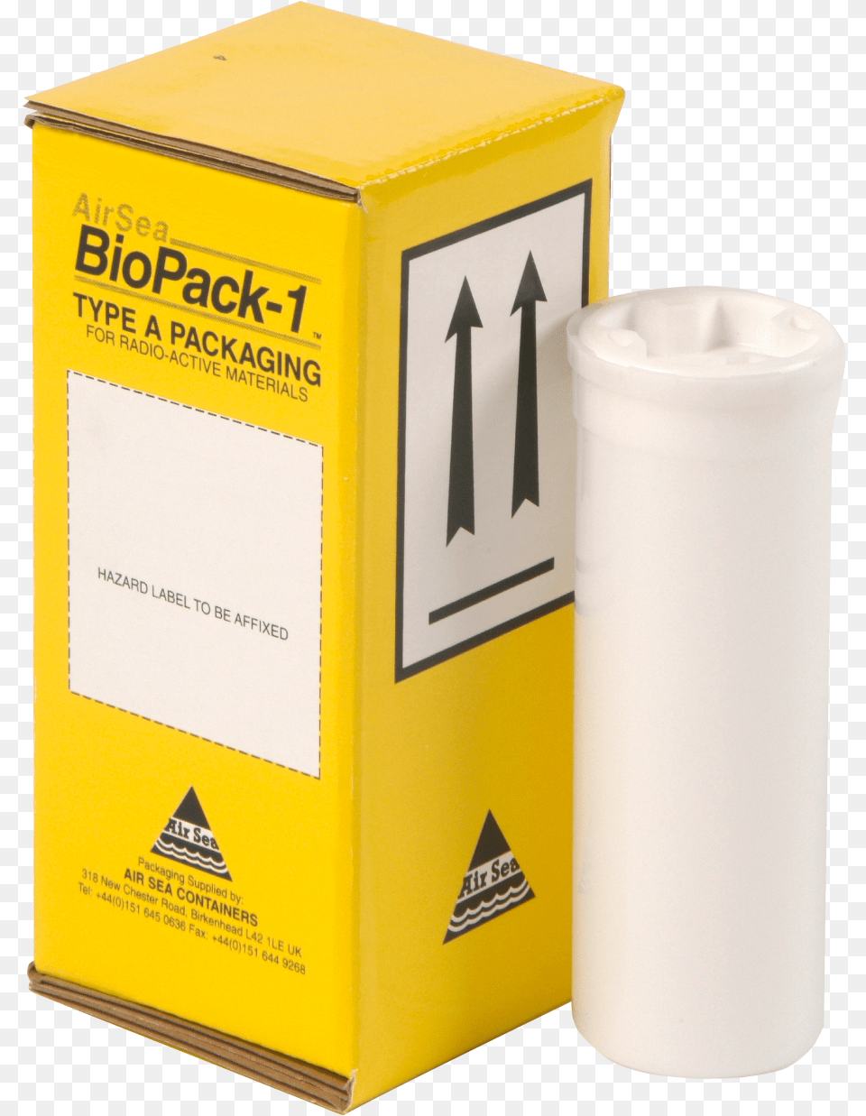 Biopack 1 Combination Packaging For Class 7 Radioactive Box, Paper, Beverage, Milk Png