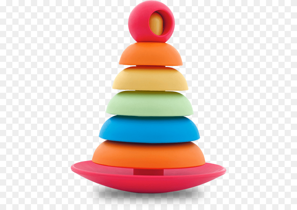 Bioplastic Stacker Toy From Kidly Childrens Toys Transparent, Clothing, Hat, Appliance, Ceiling Fan Free Png Download