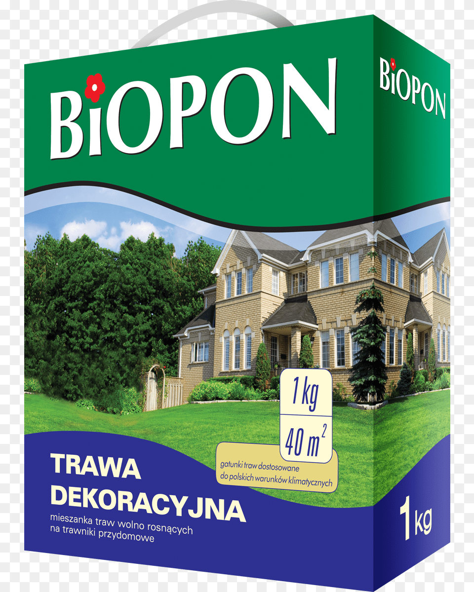 Biopon Ornamental Grass Seed Mixture Dom Nie Do Poznania, Advertisement, Neighborhood, Plant, Poster Free Transparent Png