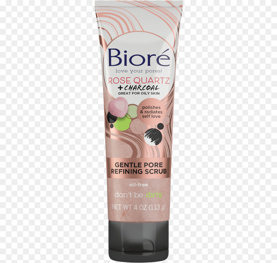 Biore Charcoal Rose Quartz, Bottle, Lotion, Cosmetics, Can Free Png