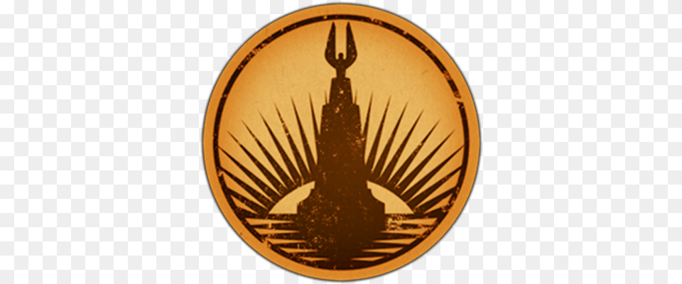 Bioshock 3 Bioshock Icon, Emblem, Symbol, Logo, Gold Free Png