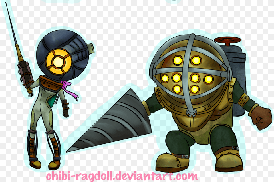 Bioshock Art Chibi Bioshock Big Sister Chibi, Baby, Person Png Image