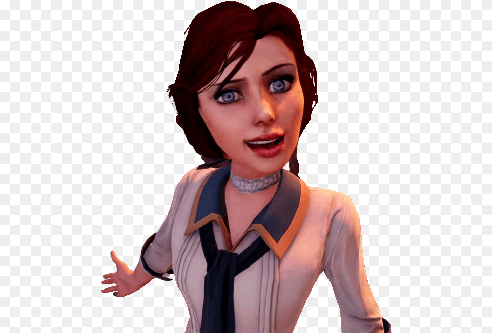 Bioshock Elizabeth Waifu, Adult, Cartoon, Female, Person Free Transparent Png