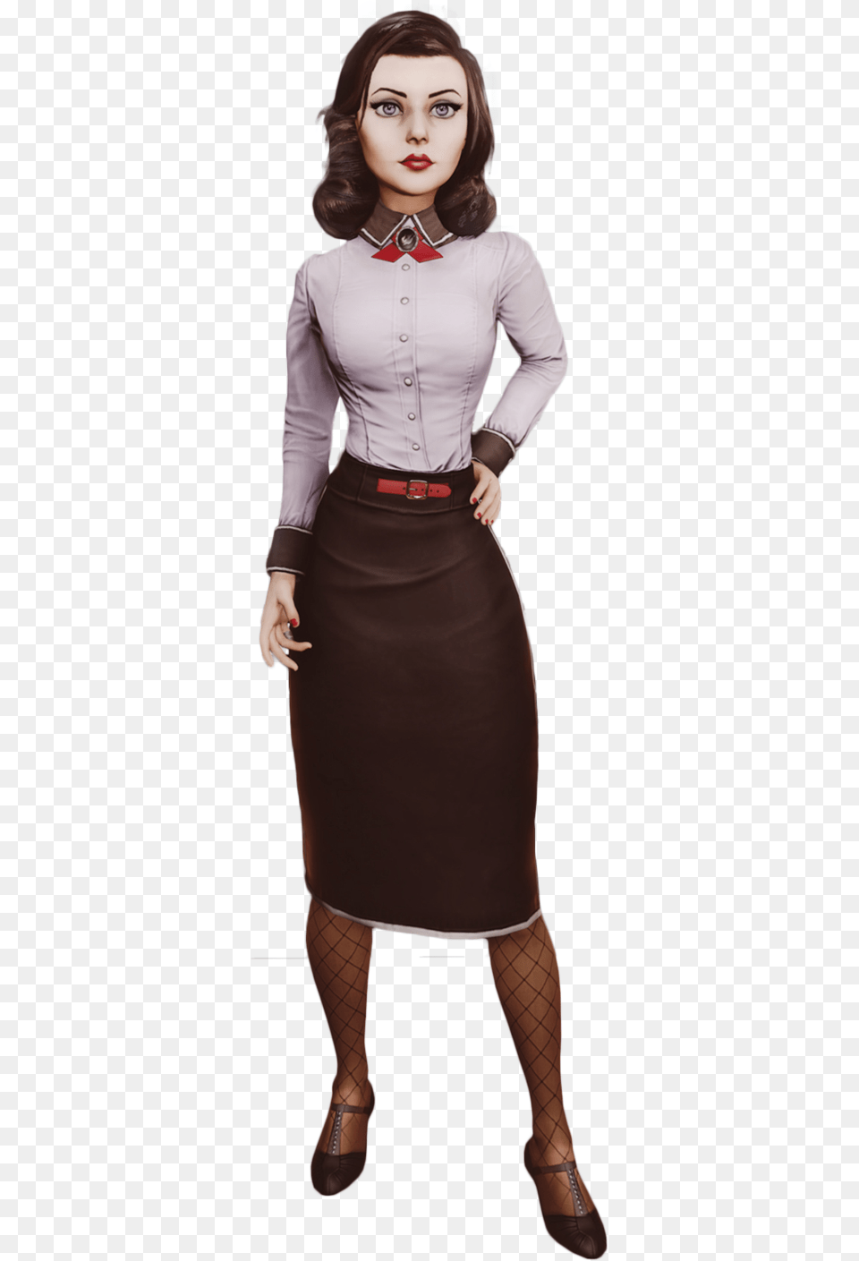 Bioshock Infinite Bioshock Elizabeth Cosplay Outfit, Blouse, Clothing, Sleeve, Skirt Png Image