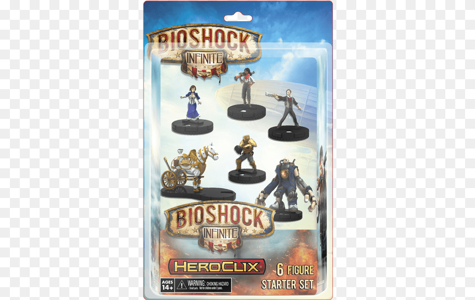Bioshock Infinite Heroclix Starter Pack Mock Heroclix Bioshock Infinite, Adult, Person, Man, Male Free Png