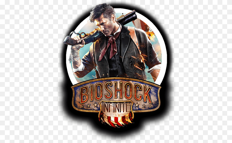 Bioshock Infinite Mac Torrent Bioshock Infinite Game Icon, Adult, Male, Man, Person Free Png