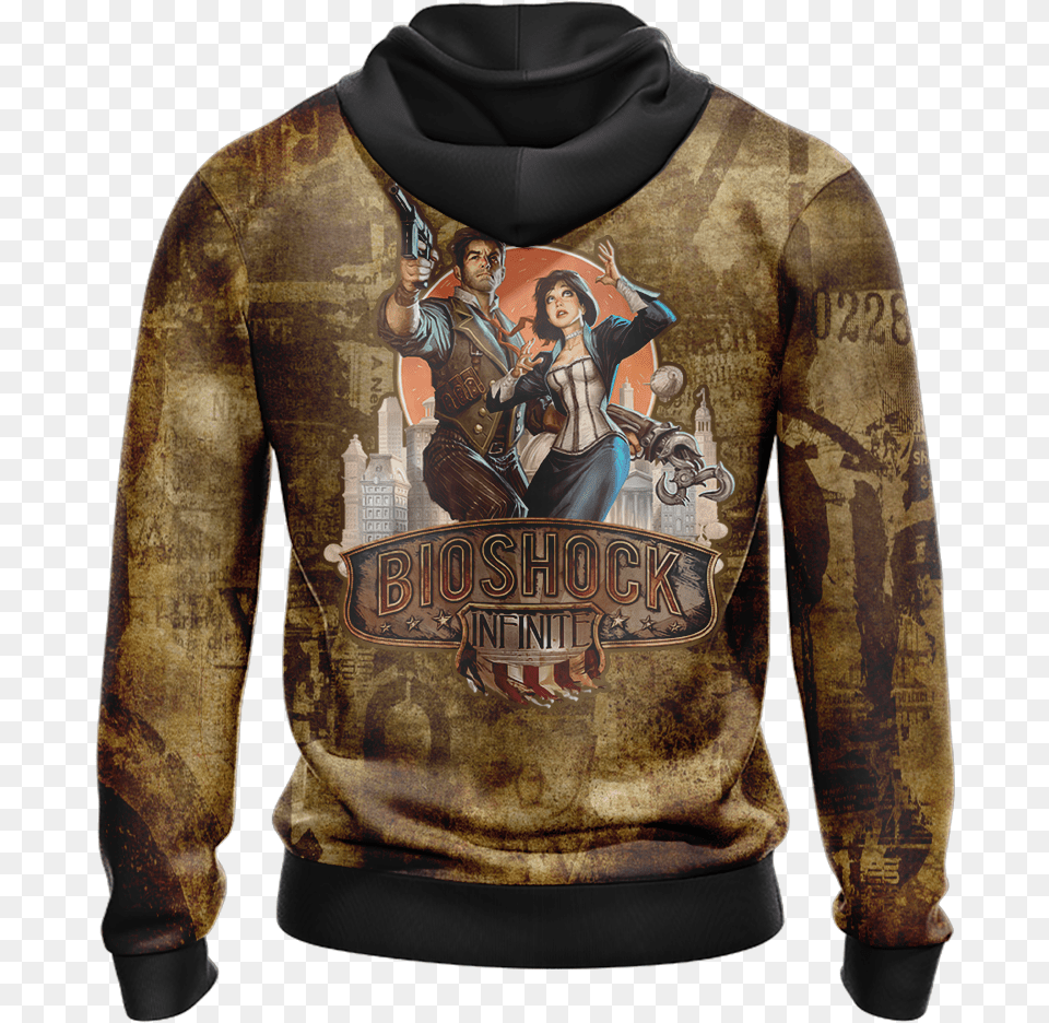 Bioshock Infinite New Unisex 3d Hoodie U2013 Moveekbuddyshop Hoodie, Knitwear, Clothing, Sweatshirt, Sweater Png