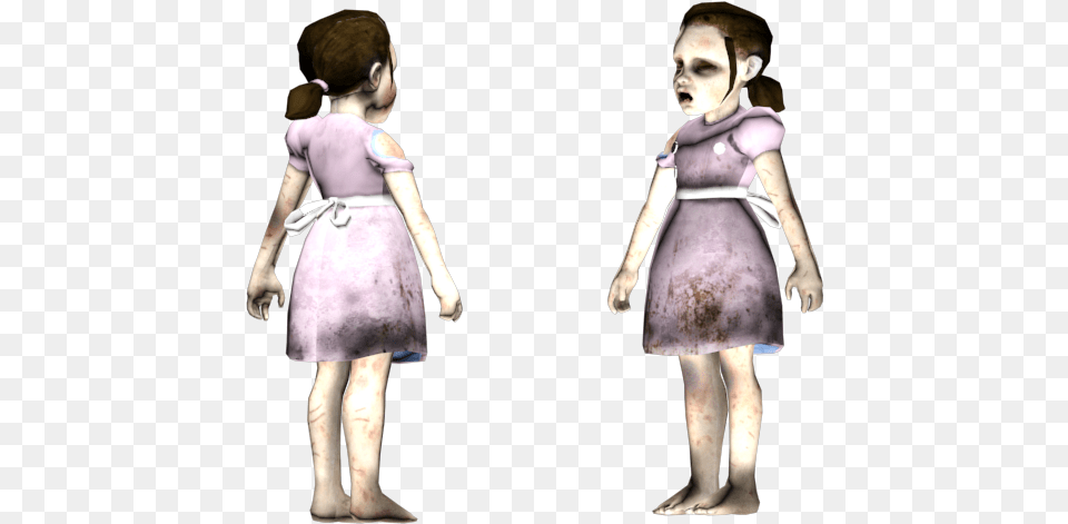 Bioshock Little Sister Model, Clothing, Skirt, Baby, Back Png