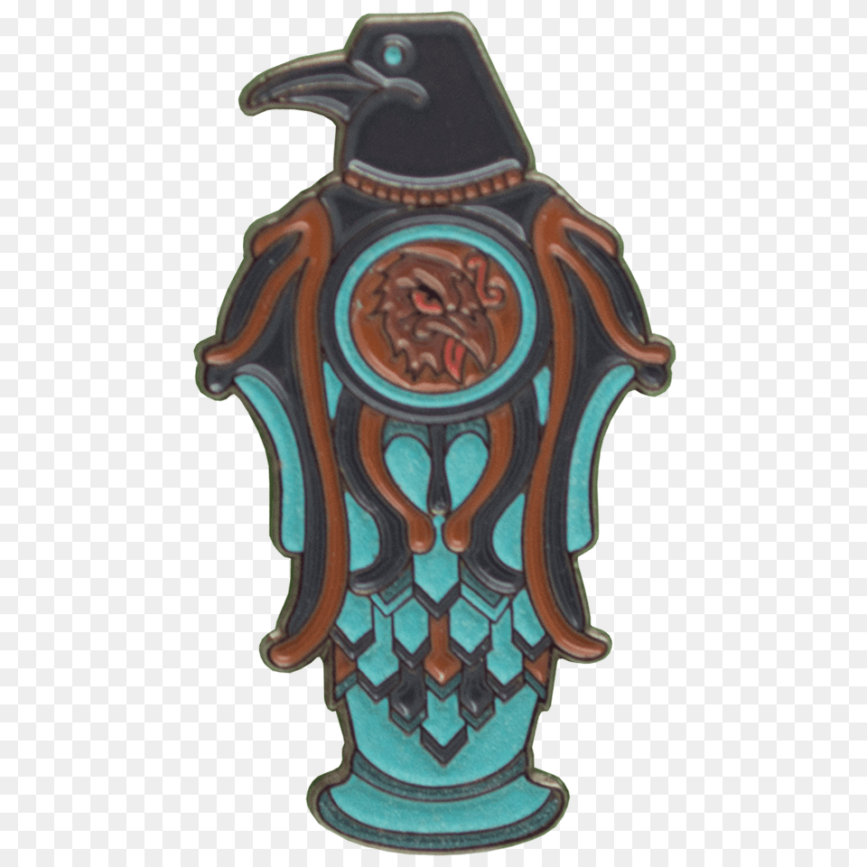 Bioshock Murder Of Crows Vigor Pin Badge Atomic Pins, Jar, Pottery, Vase, Person Free Png Download