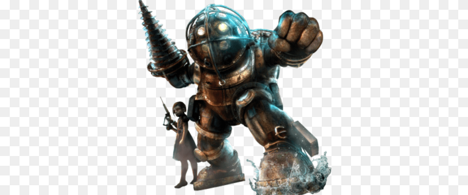 Bioshock News Big Daddy Bioshock, Person, Baby, Robot Png