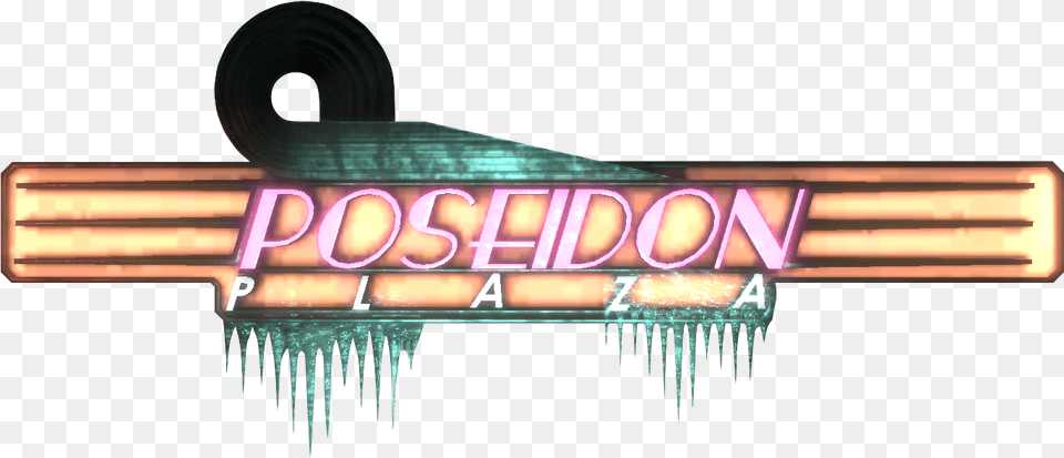 Bioshock Poseidon Plaza Logo Bioshock Logo Design Graphic Design, Light Free Transparent Png