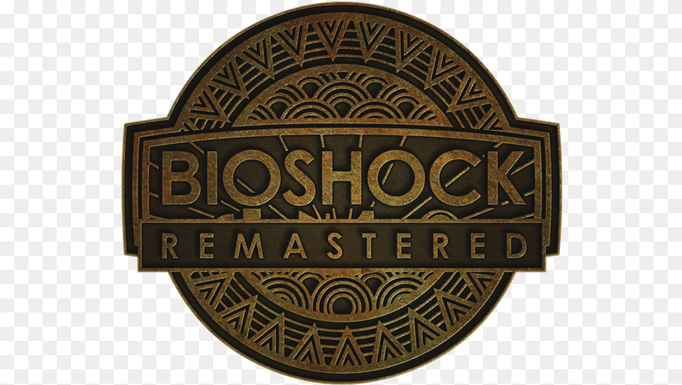 Bioshock Remastered Circle, Badge, Logo, Symbol, Emblem Free Png