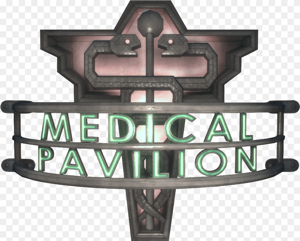 Bioshock Remastered Medical Pavilion, Logo, Symbol, Emblem, Badge Png Image