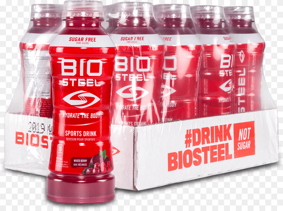 Biosteel Drink, Beverage, Soda, Bottle, Can Free Transparent Png