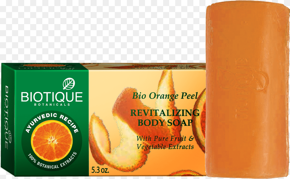 Biotique Orange Peel Exfoliating Soap Biotique Orange Peel Soap, Beverage, Juice, Citrus Fruit, Food Free Png Download