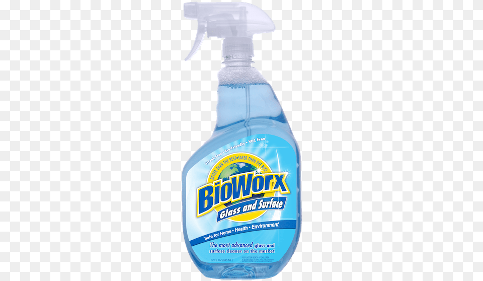 Bioworx Glass Cleaner Glass Cleaner, Bottle, Cleaning, Person, Food Free Png