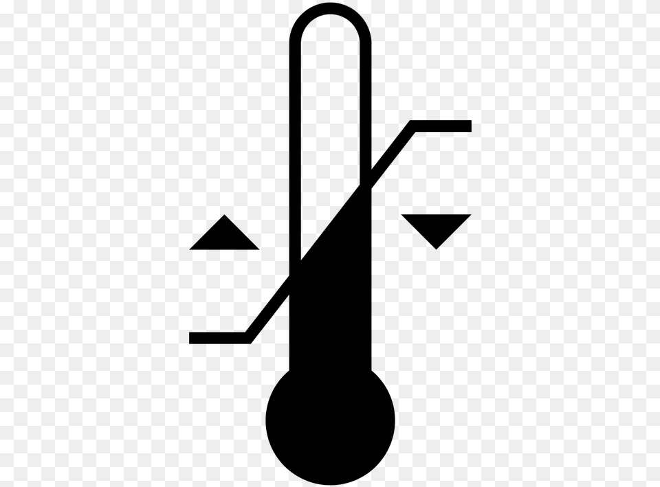 Bip Thermometer Thermo Pharma Thermostatic Control Black Amp White Clip Art Images Thermometer, Gray Free Transparent Png