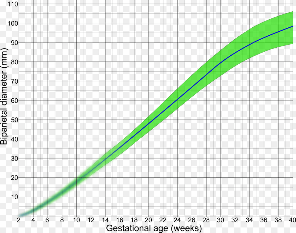 Biparietal Diameter By Gestational Age Biparietal Diameter Gestational Age, Sword, Weapon, Blade, Dagger Free Png Download