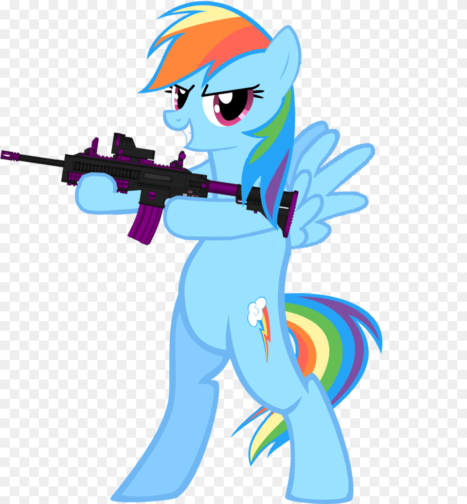 Bipedal Female Gun Mare Pegasus Cartoon, Book, Comics, Publication, People Free Transparent Png