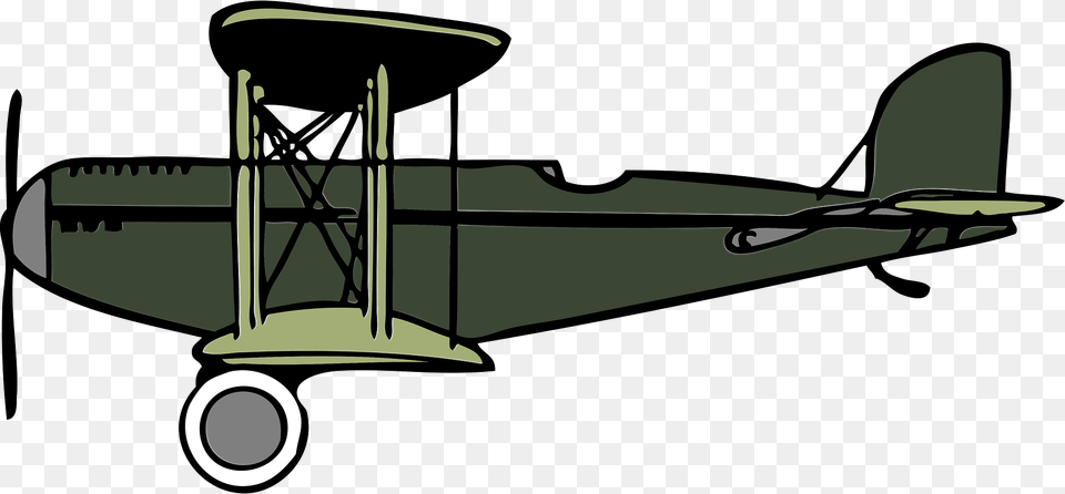 Biplane Clipart, Aircraft, Airplane, Transportation, Vehicle Free Png Download