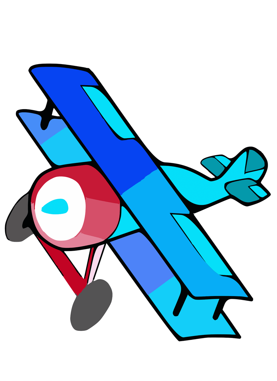 Biplane Clipart, Aircraft, Airplane, Transportation, Vehicle Free Transparent Png