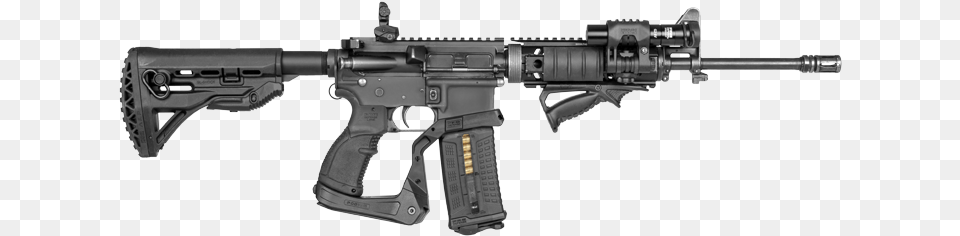 Bipod Armalite Ar 15 Stock Ak 47 Pistol Grip Fab Defense Grip Bipod, Firearm, Gun, Rifle, Weapon Png