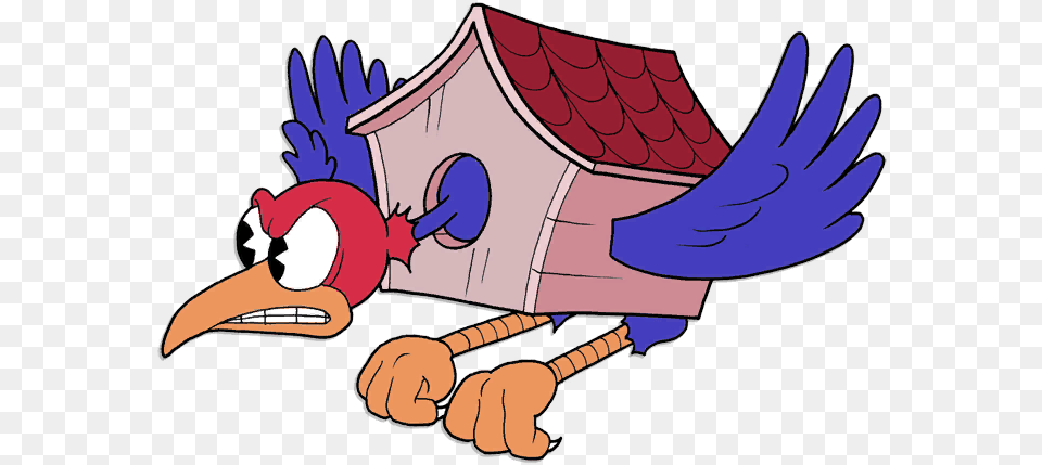 Birb House Wally Warbles, Animal, Beak, Bird, Cartoon Free Transparent Png