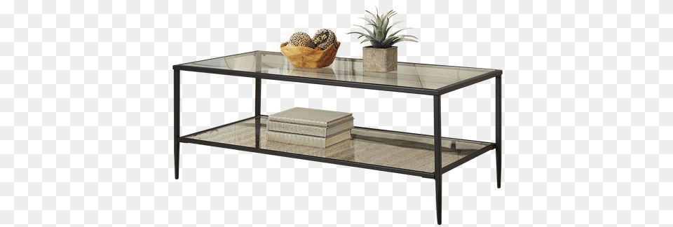 Birch Lane Harlan Double Shelf Coffee Table, Coffee Table, Furniture, Plant, Food Free Png Download