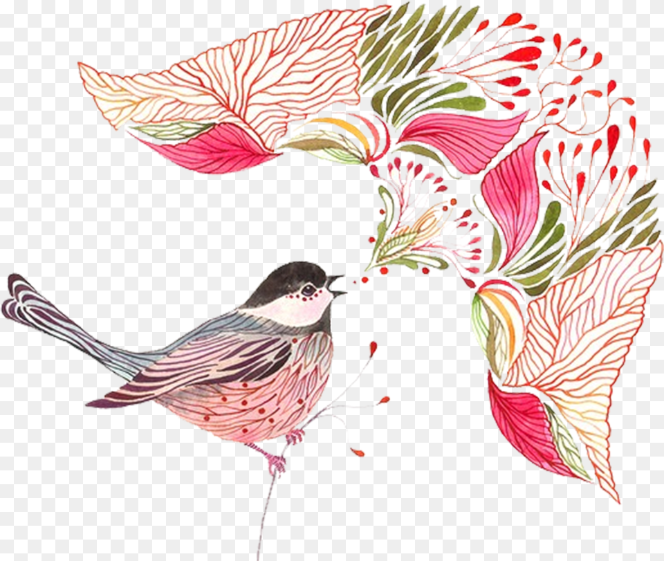 Bird Animal Watercolor Painting Download Fairy And Animal Illustrations Watercolor, Calendar, Text Png