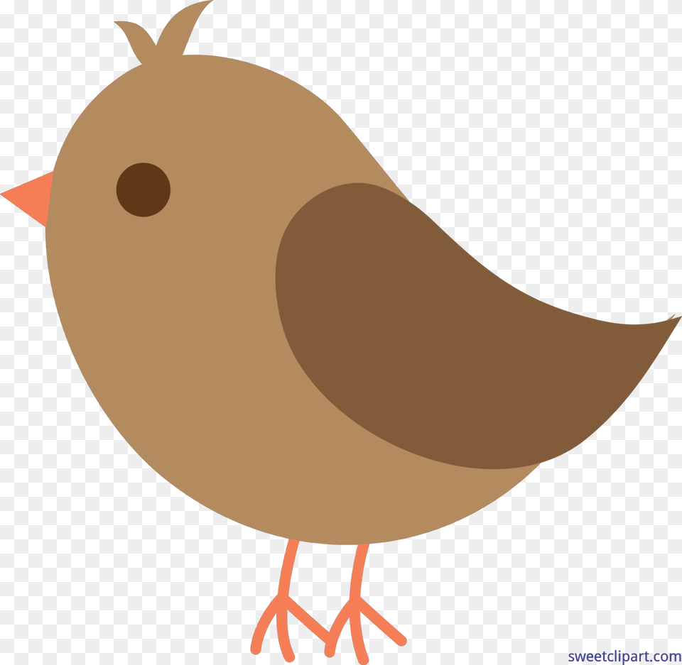 Bird Brown Cute Clip Art, Animal, Beak, Finch Free Transparent Png
