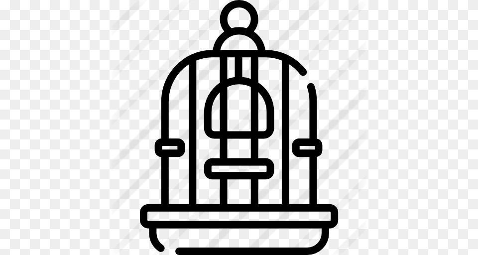 Bird Cage, Gray Png Image