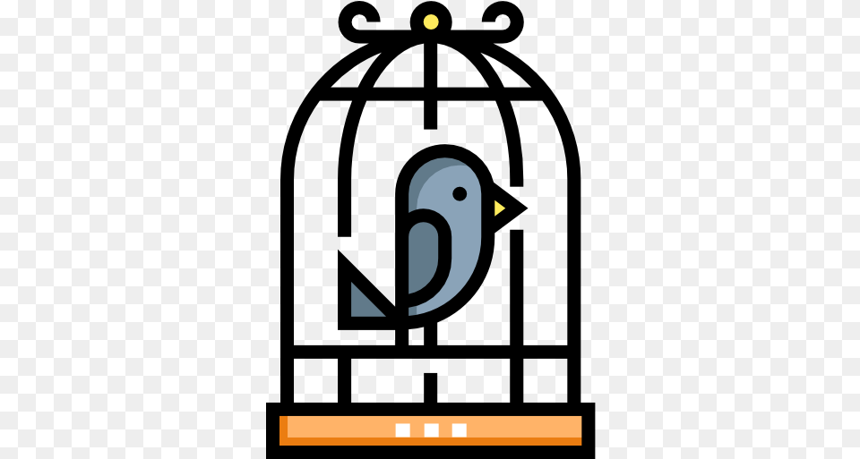 Bird Cage Animals Icons Bird In A Cage Icon, Electronics, Hardware Png