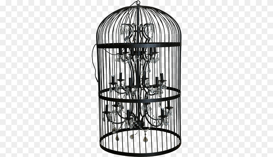 Bird Cage Chandelier Chandelier, Lamp Free Png Download