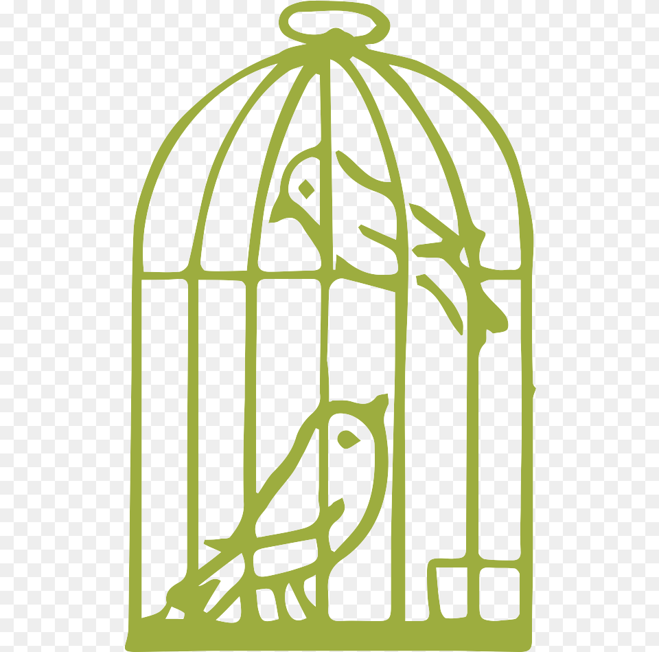 Bird Cage Coloring Page, Person Png Image