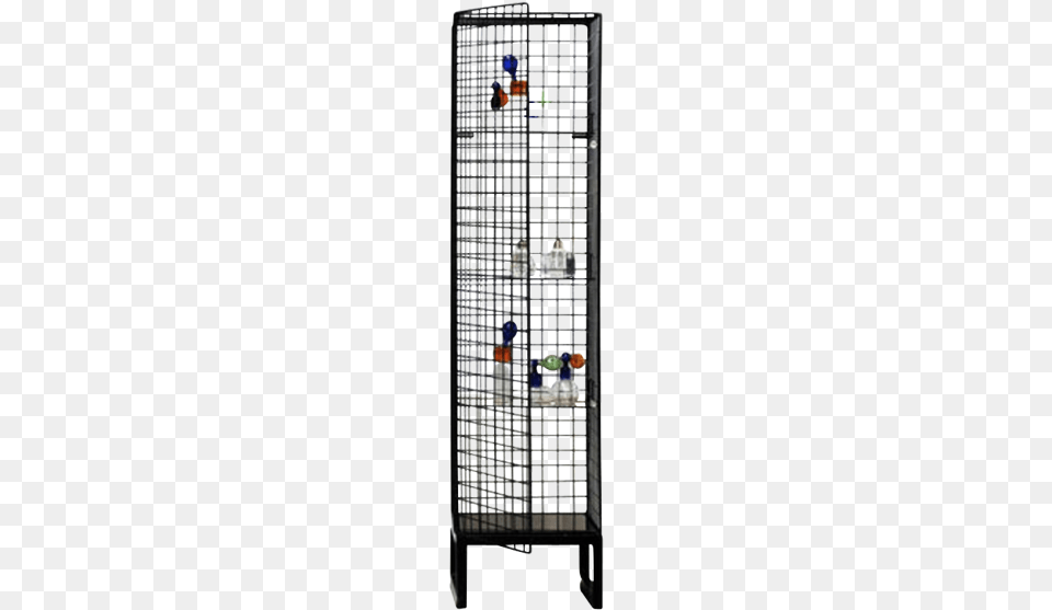 Bird Cages Display Cabinet Seletti Les Volieres Long Mesh Cabinet Black Free Png Download