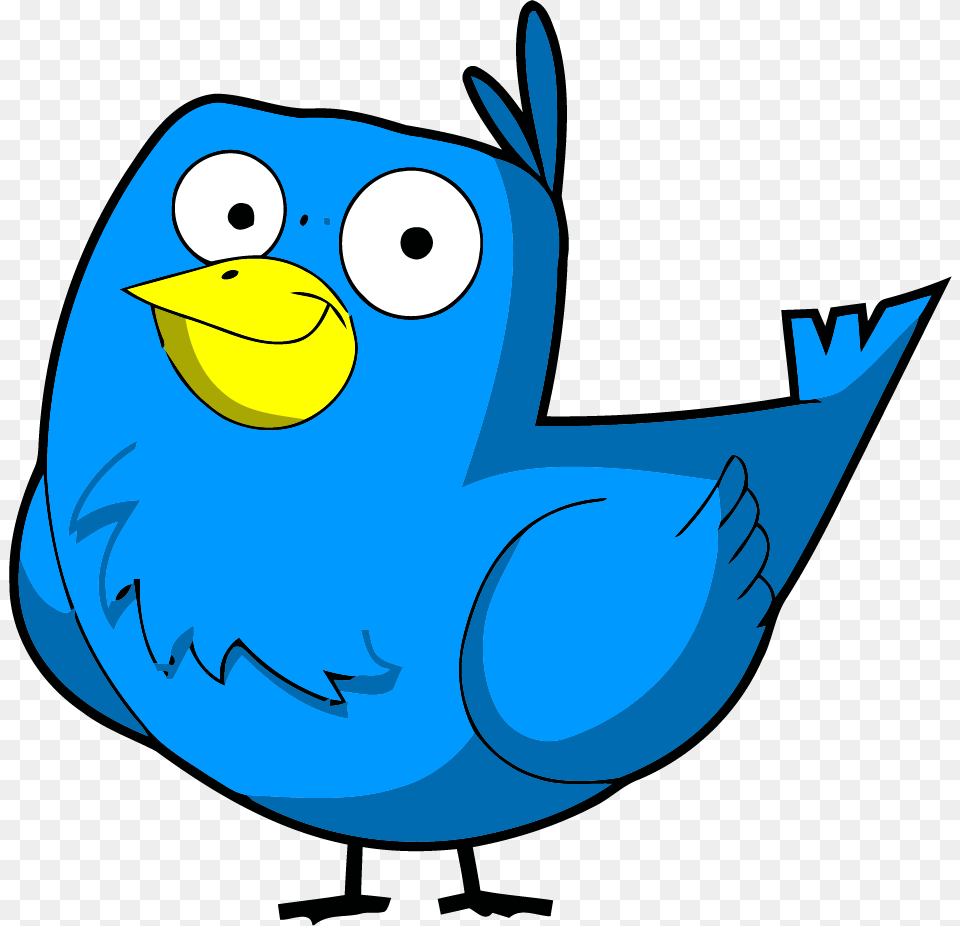 Bird Cartoon Clip Art Fly Bird Animated Transparent, Animal, Bluebird, Beak, Jay Free Png Download