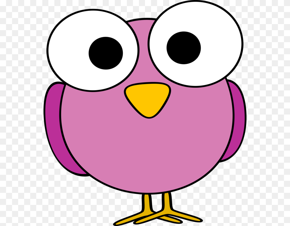 Bird Cartoon Eye Owl Penguin, Purple, Astronomy, Moon, Nature Png