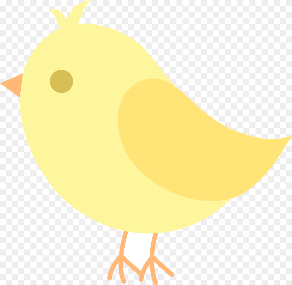 Bird Clipart Yellow Bird Clipart, Animal, Canary, Astronomy, Moon Free Png Download