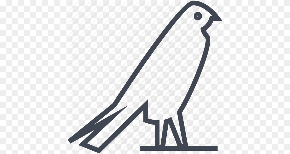 Bird Crow Egyptian Hieroglyphs Icon, Grass, Plant, Device Free Transparent Png