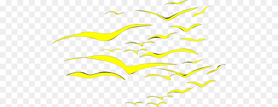 Bird Flock Yellow Clip Art, Paper, Smoke Pipe Free Transparent Png