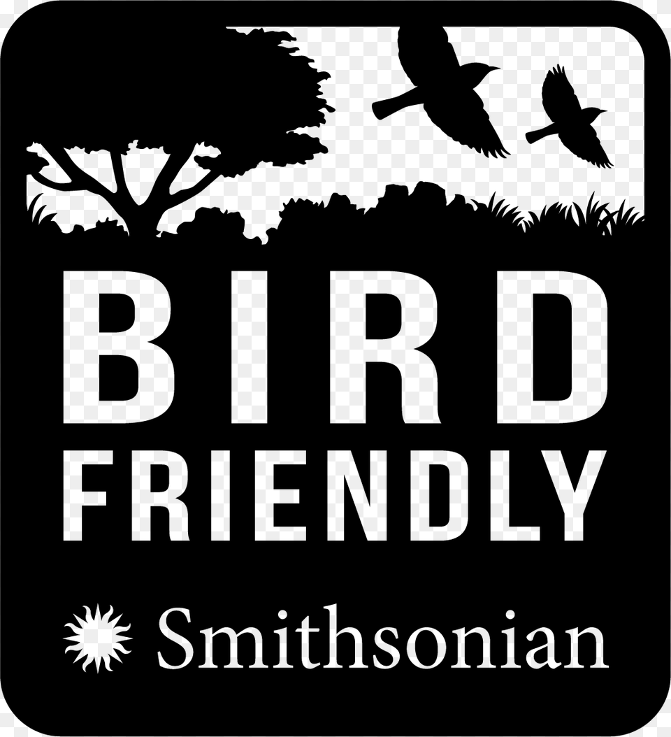Bird Friendly Coffee Logo Illustration, Animal, Silhouette, Book, Publication Free Png Download