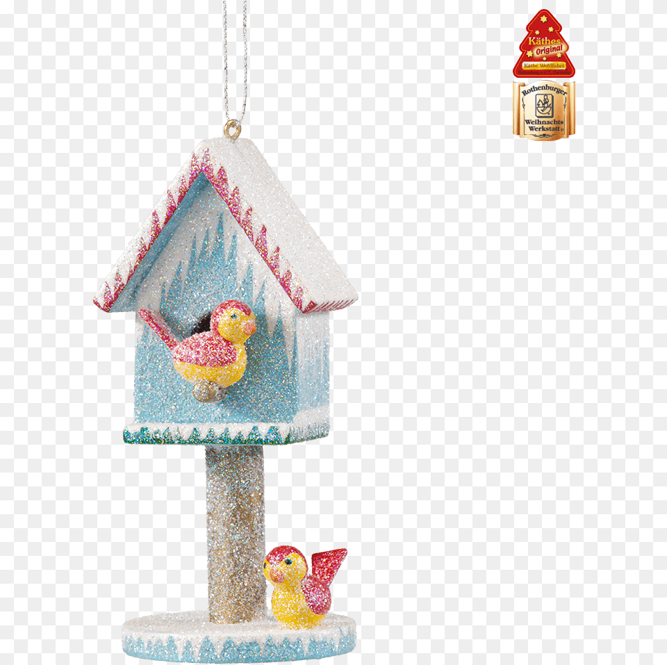 Bird House Christmas Ornament, Food, Sweets, Animal, Bird Feeder Free Png