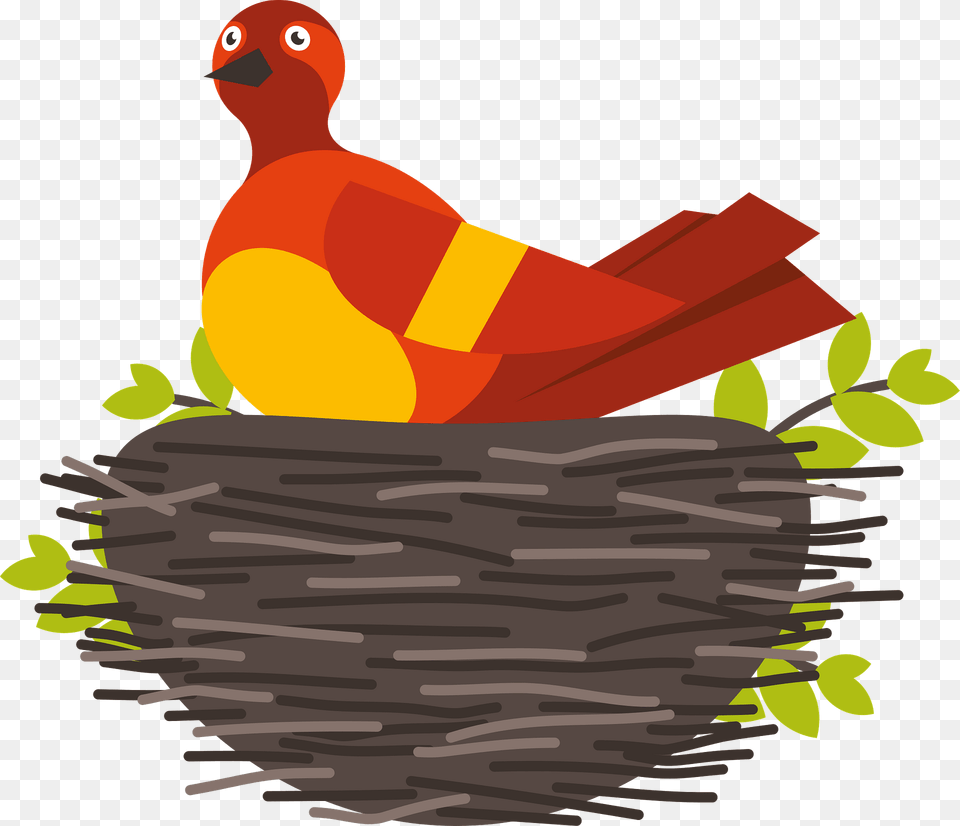 Bird In The Nest Clipart, Animal, Beak Free Transparent Png