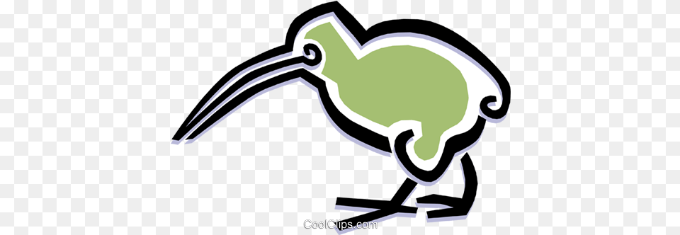 Bird Kiwi Royalty Vector Clip Art Illustration Kiwi Bird, Animal, Beak, Kiwi Bird Free Transparent Png