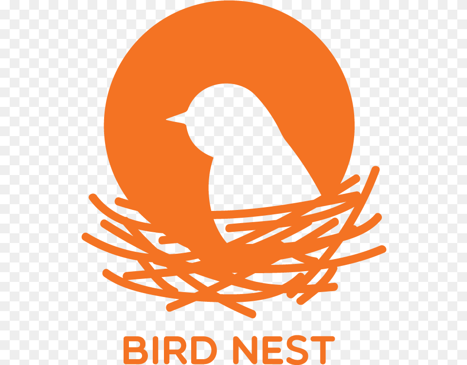 Bird Nest U2014 House Productions Clip Art, Animal, Blackbird, Logo, Person Free Png Download