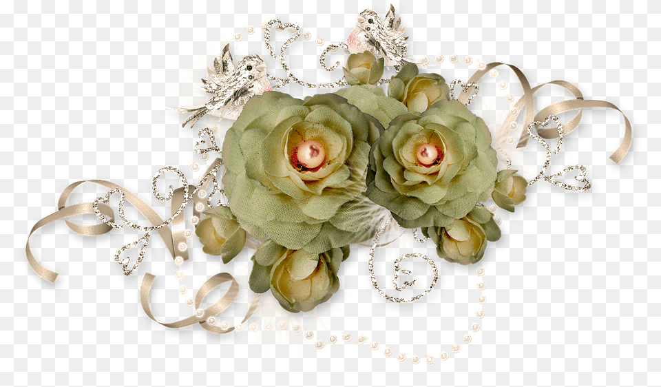Bird Rose Tape Ornament Decor Photoshop Garden Roses, Accessories, Plant, Flower Bouquet, Flower Arrangement Png Image