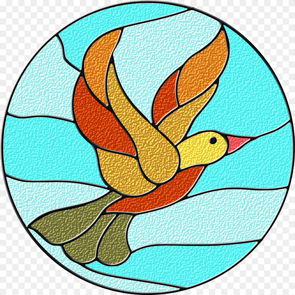 Bird Stained Glass Clip Arts Clipart Stained Glass, Art Free Png Download